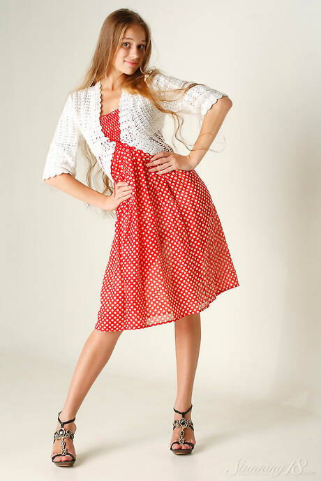 Stunning 18 pleased to share with you a free gallery with Liana B unveiling perfect form